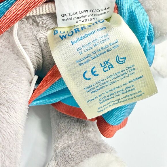 Build A Bear Bugs Bunny Space Jam With Jersey Plush Toy 19” - Picture 8 of 10